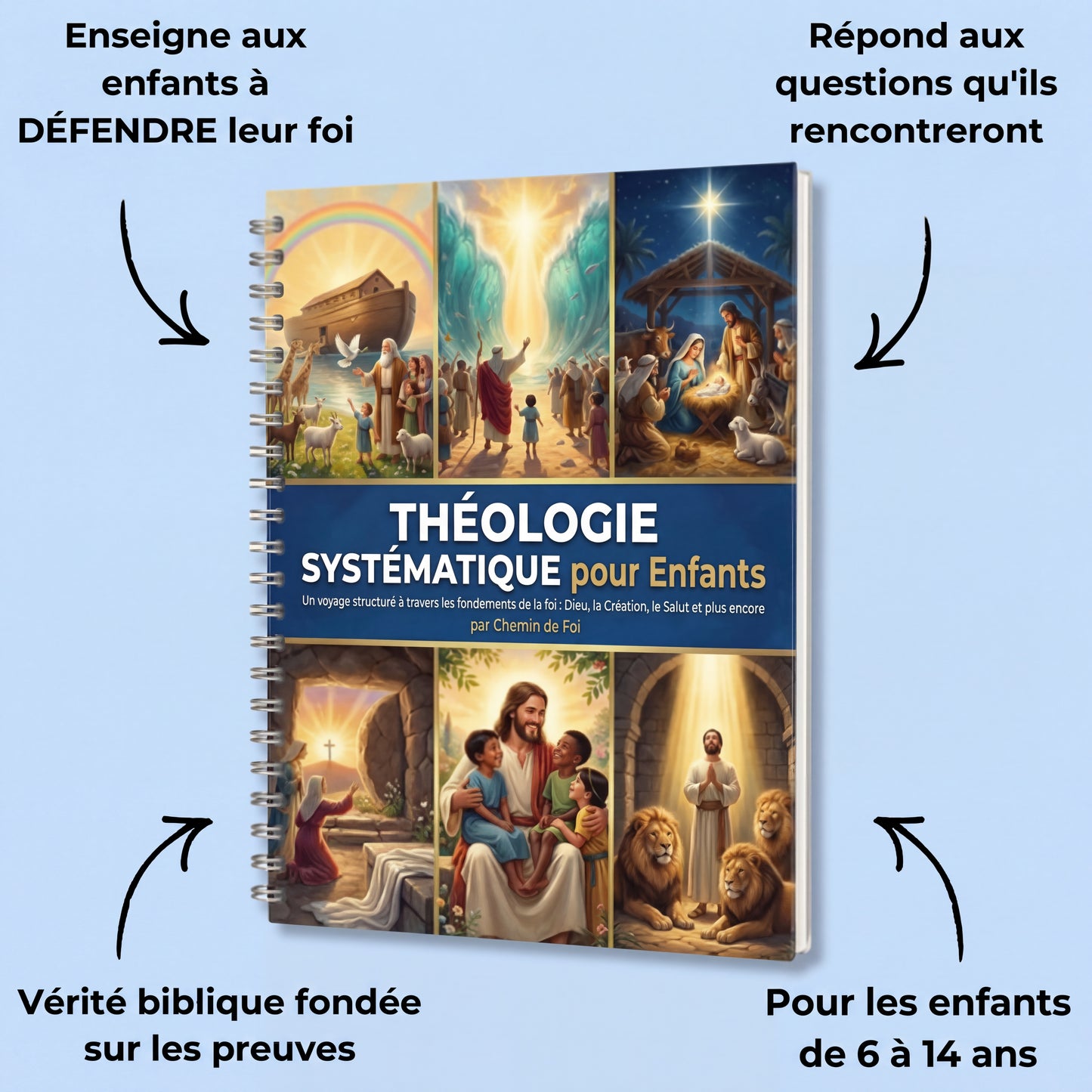 Théologie Systématique : Cahier d'Activités de 52 Semaines pour Enfants