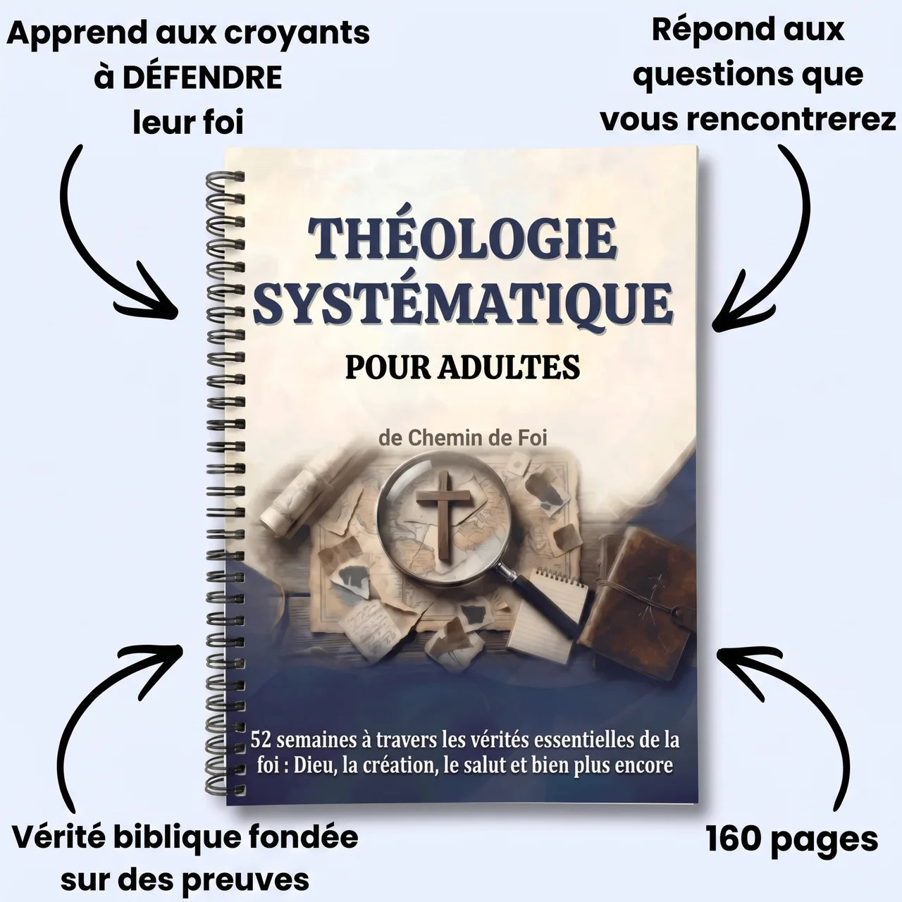 Théologie Systématique : cahier d'activités de 52 semaines pour adultes